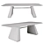 Henge Marble Top Table 3D model small image 3
