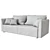 Modern Brissund Sofa by Ikea 3D model small image 2