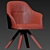 Elegant Remus Dining Chair Set 3D model small image 3