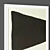 Dual Frame Set: White Textured Paintings 3D model small image 3