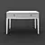 Elegant OM Dressing Table from Fratelli Barri RIMINI 3D model small image 3