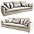 Luxurious Linteloo Moreno Sofa 3D model small image 2