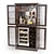 Firenze Wine Armoire: Elegant and Functional 3D model small image 1