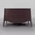 Elegant Cherry Veneer Dresser 3D model small image 1