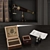 Elegant Executive Office Set 3D model small image 2