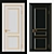 Timeless Elegance: Classic Interior Doors 3D model small image 1