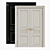 Elegant Classic Interior Doors 3D model small image 1