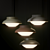 GUBI Collar Pendant Light 3D model small image 2