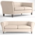 Elegantly Stylish Estel Sofa 3D model small image 1