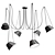 Sleek Pendant Lamp: Ole Multiple 3D model small image 1