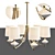 Classic Elegance: UP05 Chandelier 3D model small image 1