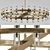 Elegant Arcachon Round Chandelier 3D model small image 1