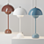 FlowerPot VP3: Stylish Table Lamp 3D model small image 1