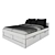 Sleek and Functional Ikea BRIMNES 3D model small image 3