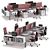 Modernize Your Workspace with Herman Miller Layout Studio (v5) 3D model small image 1