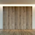 Wooden 3D Wall Panel with Metal Moldings 3D model small image 2