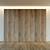 Wooden 3D Wall Panel: Decorative, High Resolution Texture 3D model small image 2