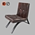 Luxury Polygonal Chair Sofa 3D model small image 1