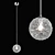 Bari Lightstar Pendant Chandelier 3D model small image 2