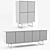 Sleek Magda Sideboards: Italian Elegance 3D model small image 3