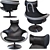 Actual Design Apriori R Armchair 3D model small image 2