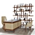 Luxury Office Furniture Collection 3D model small image 2