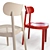 Thonet 118 Glossy Chair: Sleek and Stylish Design 3D model small image 2