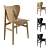 Norr11 Elephant Chair: Stylish Dining Seating 3D model small image 2