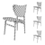 Norr11 Elephant Chair: Stylish Dining Seating 3D model small image 3