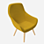 Modern Hay Lounge Chair: Stylish Design, Supreme Comfort 3D model small image 1