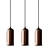 Elegant Copper Pendant Lamp 3D model small image 4