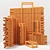 Bamboo Firewood: Eco-Friendly and High-Quality 3D model small image 3