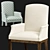 Modern Tison Armchair: Stylish Dining Comfort 3D model small image 2