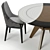 Elegant Borromeo Table: Eye-Catching Design 3D model small image 3