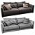 Poliform Bristol 2 Seater: Modern Elegance for Your Space 3D model small image 3