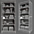 Gavin Reclaimed Wood Bookcase 3D model small image 2