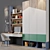 Product Title: Modern Workplace Desk 3D model small image 2