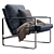 Modern Fabricius Armchair: 2013 Design 3D model small image 2