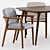 Elegant Zio Dining Set by Moooi 3D model small image 2