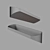 Sleek Wall Sconce by St Luce 3D model small image 3