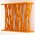 Bamboo Fusion Wall Art 3D model small image 3