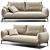 Moya Cloud Sofa: Ultimate Comfort & Elegant Design 3D model small image 1