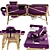 Foldable Massage Table Sierra 3D model small image 2