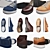 2-Piece Shoe Set: Versatile and Stylish 3D model small image 2