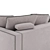 Flexform Armand Sofa: Elegant and Contemporary Design. 3D model small image 5