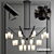 Elegance in Alabaster: LED Alabaster Pendant Lamp 3D model small image 1