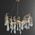 Elegant Chandelier Collection: Mini Moooi, Serip Aqua, Willow, and Nocture 3D model small image 2