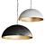 Elegant Magma Pendant Lamp 3D model small image 1