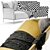 Elegant Poliform Gentleman Sofa 3D model small image 3