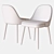 West Elm Mid-Century Chair 3D model small image 3